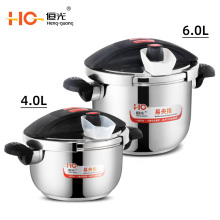 304 stainless steel Pressure cooker 4L6L7L8L Pressure cooker Newest style high grade large